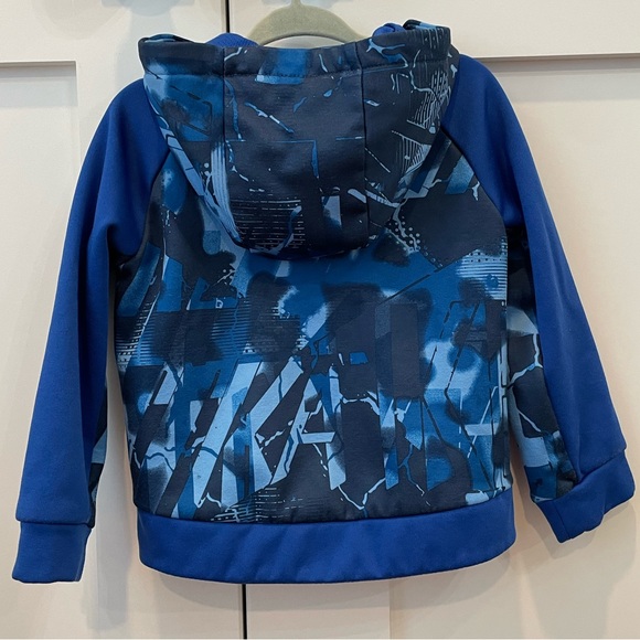 Nike Dri-Fit zip up jacket with hood. Boys size 24 months. - Picture 5 of 7